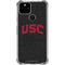 University of Southern California USC Bold Logo Google Pixel 5 Clear Case